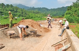 Xây dựng hạ tầng ở vùng dân tộc thiểu số và miền núi - Bài cuối: Đã thiếu vốn, lại chậm giải ngân